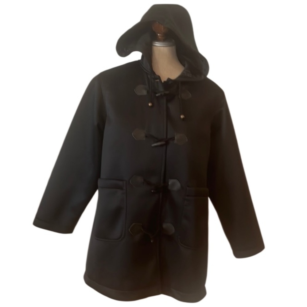 Vintage Rally Girl by Sunkids Co Ltd Black jacket women’s size M medium hood
